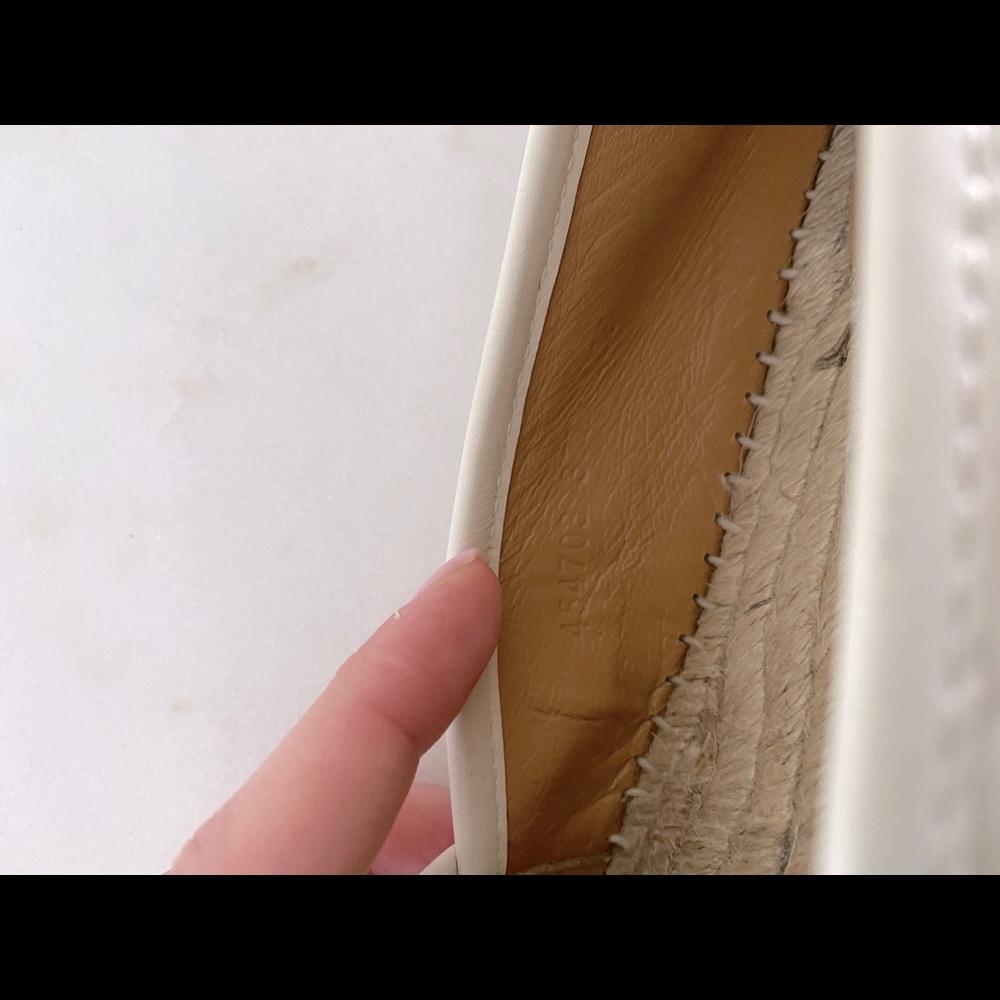 Gucci leather espadrille slides - Picture 8 of 10